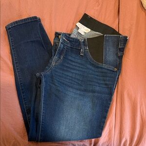 Isabel Maternity by Ingrid & Isabel Dark Blue Skinny Jeans